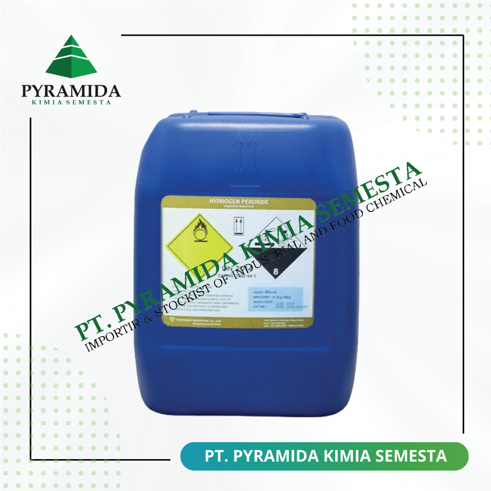 Product - HYDROGEN PEROXIDE 50% TEKNIS - KOREA - PT. Pyramida Kimia Semesta - PT. Pancasakti Group