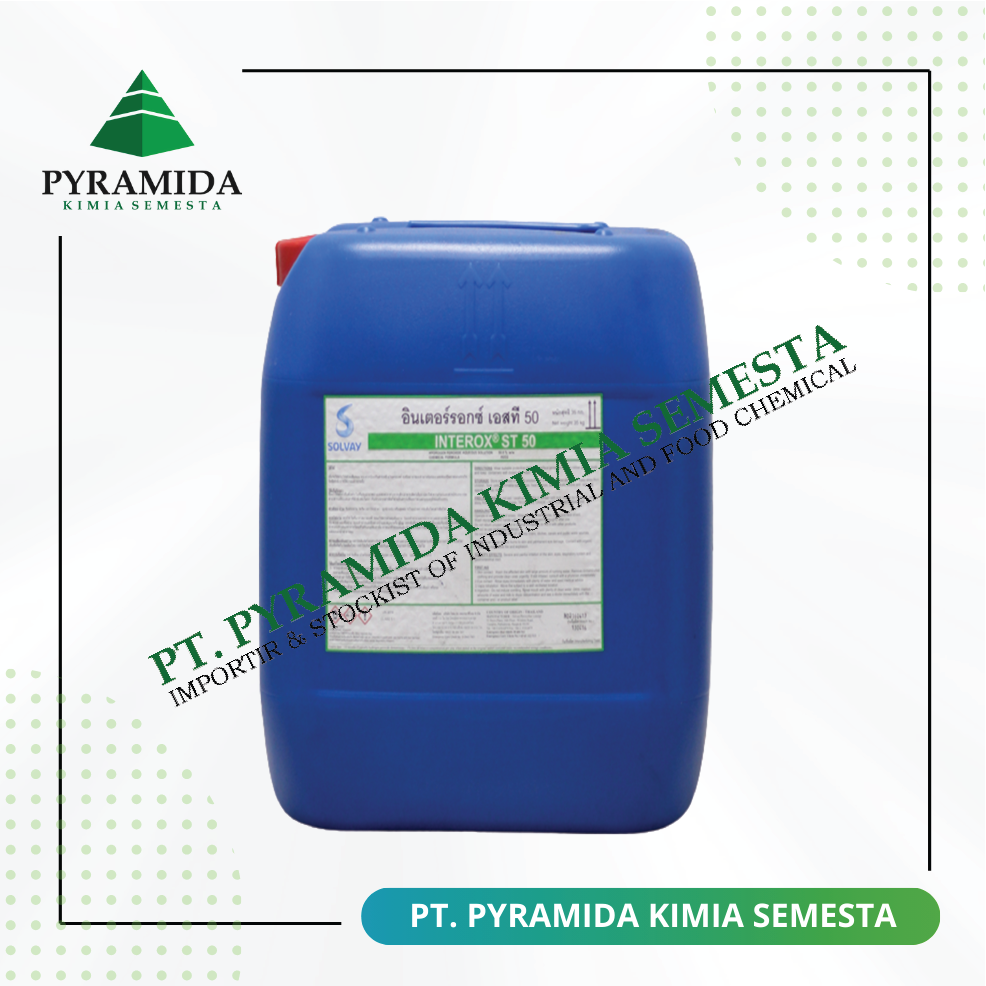 Produk - HYDROGEN PEROXIDE 50% TEKNIS - THAILAND - PT. Pyramida Kimia Semesta - PT. Pancasakti Group